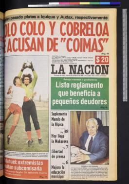 La Nación - 30 de marzo de 1984