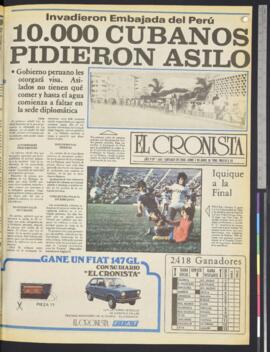El Cronista - 7 de abril de 1980