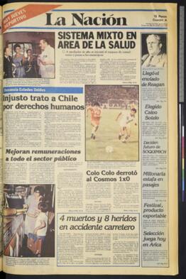 La Nación - 26 de febrero de 1981