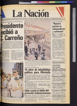La Nación - 23 de diciembre de 1987