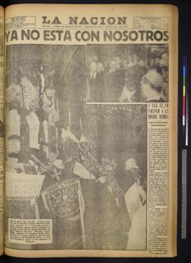 La Nación - 8 de diciembre de 1958