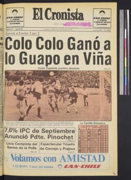 El Cronista - 4 de octubre de 1976