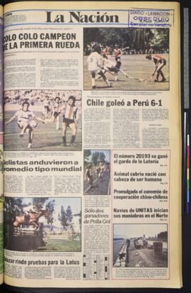 La Nación - 19 de octubre de 1981