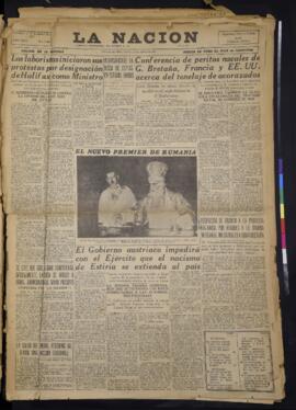 La Nación - 1 de marzo de 1938