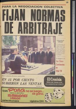 El Cronista - 9 de octubre de 1979