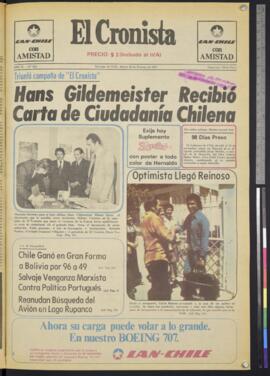 El Cronista - 22 de febrero de 1977