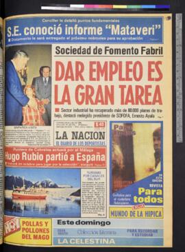La Nación - 26 de julio de 1985