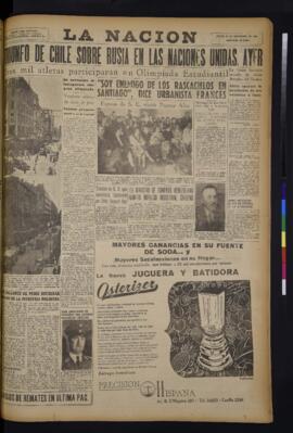 La Nación - 23 de septiembre de 1948