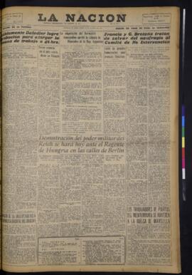 La Nación - 25 de agosto de 1938