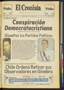 El Cronista - 12 de marzo de 1977