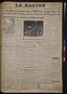La Nación - 12 de agosto de 1945