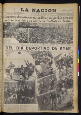 La Nación - 17 de agosto de 1936