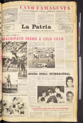 La Patria - 16 de agosto de 1974