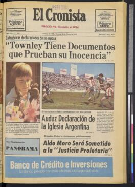 El Cronista - 26 de marzo de 1978