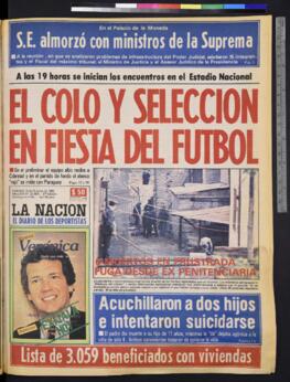 La Nación - 19 de octubre de 1985