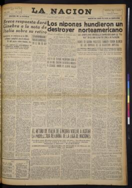 La Nación - 13 de diciembre de 1937