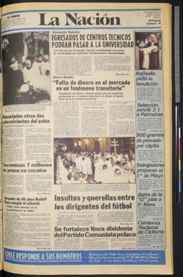 La Nación - 17 de abril de 1981