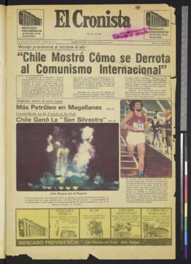 El Cronista - 2 de enero de 1977