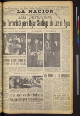 La Nación - 30 de octubre de 1962