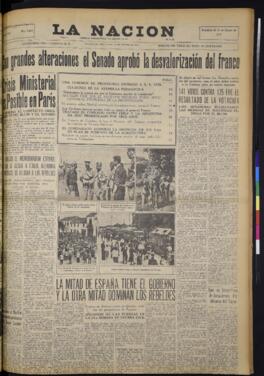 La Nación - 1 de octubre de 1936