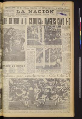 La Nación - 27 de agosto de 1962