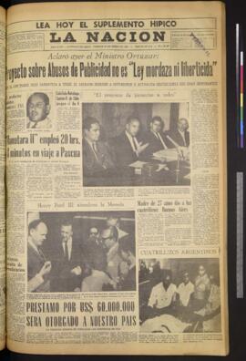 La Nación - 25 de enero de 1963