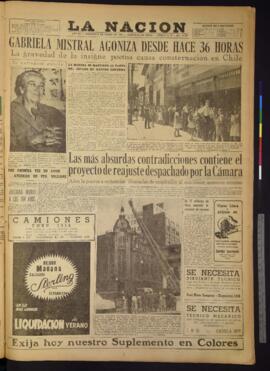 La Nación - 6 de enero de 1957