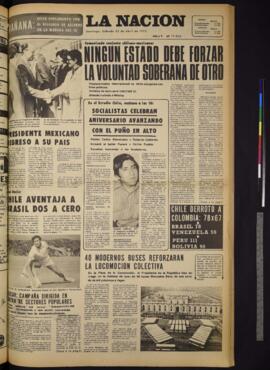 La Nación - 22 de abril de 1972