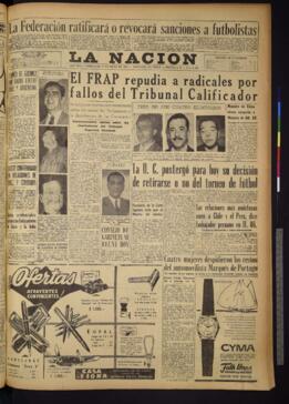 La Nación - 15 de mayo de 1957