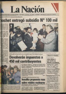 La Nación - 20 de mayo de 1987