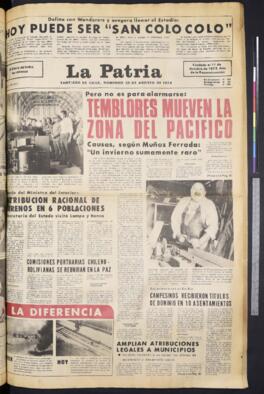La Patria - 25 de agosto de 1974