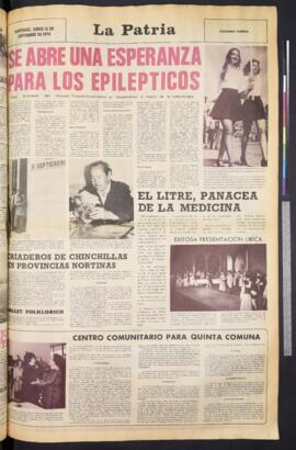La Patria - 16 de septiembre de 1974