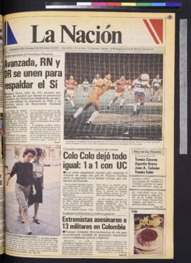 La Nación - 22 de noviembre de 1987