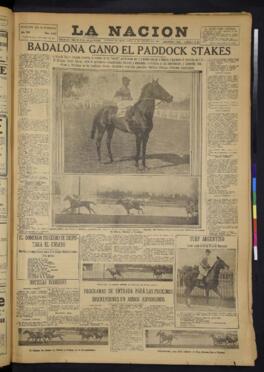 La Nación - 14 de octubre de 1929