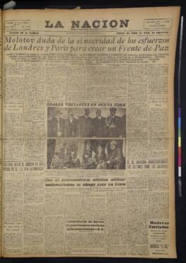 La Nación - 1 de junio de 1939