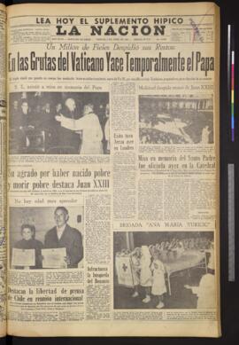 La Nación - 7 de junio de 1963