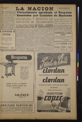 La Nación - 2 de octubre de 1947