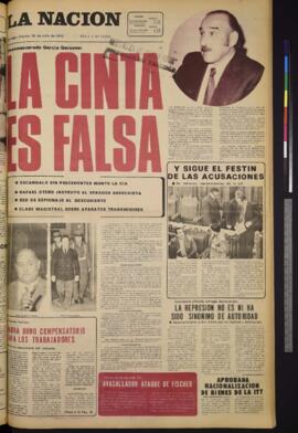 La Nación - 28 de julio de 1972