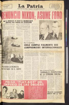 La Patria - 9 de agosto de 1974