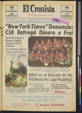 El Cronista - 20 de febrero de 1977