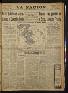 La Nación - 15 de septiembre de 1939