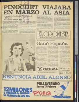 El Cronista - 12 de febrero de 1980