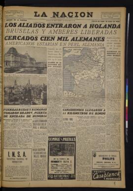 La Nación - 5 de septiembre de 1944