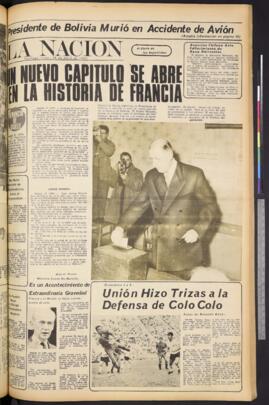 La Nación - 28 de abril de 1969