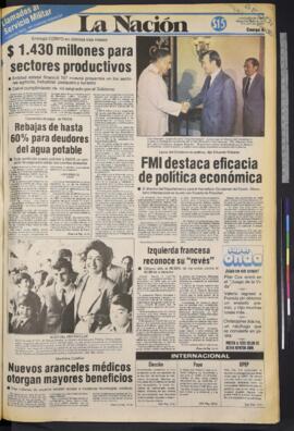 La Nación - 8 de marzo de 1983