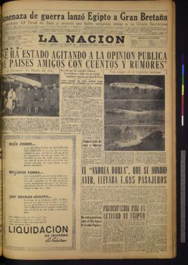 La Nación - 27 de julio de 1956