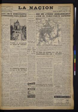 La Nación - 11 de julio de 1945