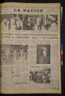 La Nación - 10 de enero de 1948