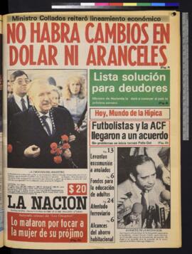 La Nación - 11 de mayo de 1984