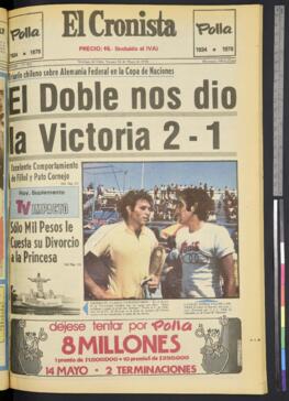 El Cronista - 12 de mayo de 1978